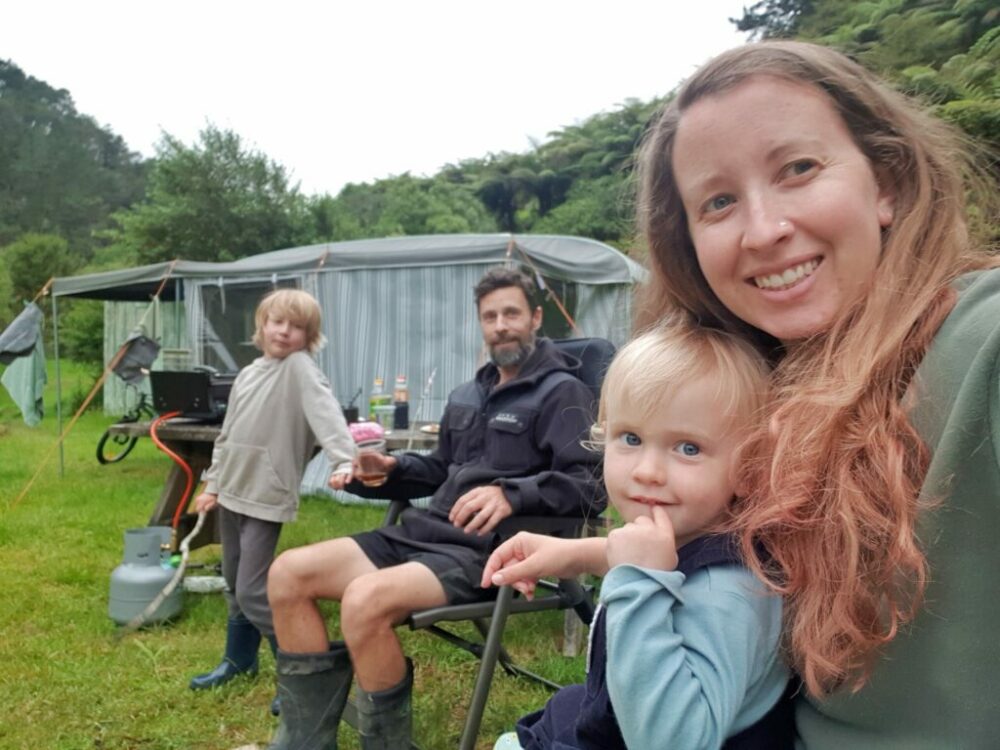 Great Escape Australasia family selfie
