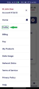 Change MyHub Password 2